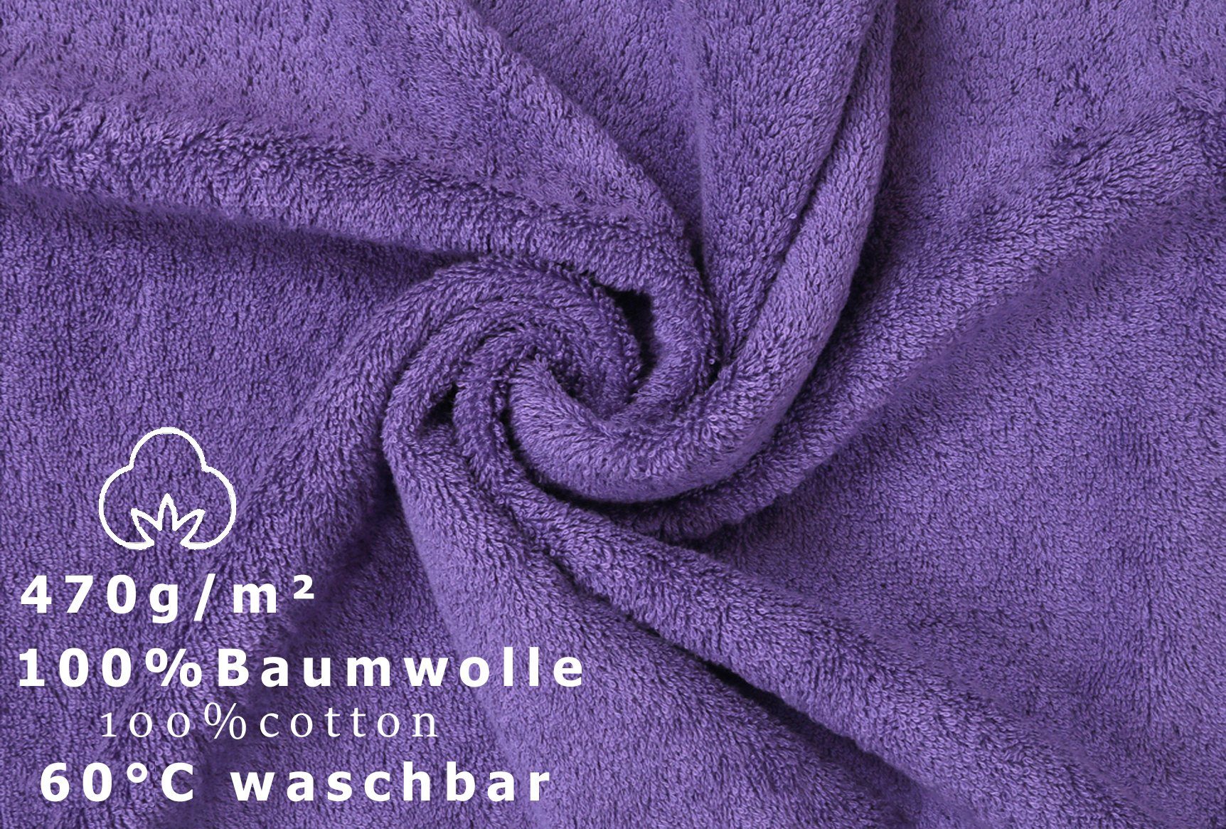 Betz Handtuch Set 5-TLG. Premium 1 Duschtuch 2 Handtücher 1 Gästetuch 1 Waschhandschuh, 100% Baumwolle
