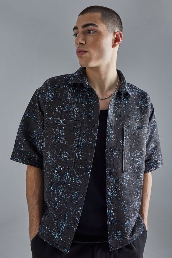 Kastiges Space Dye Hemd