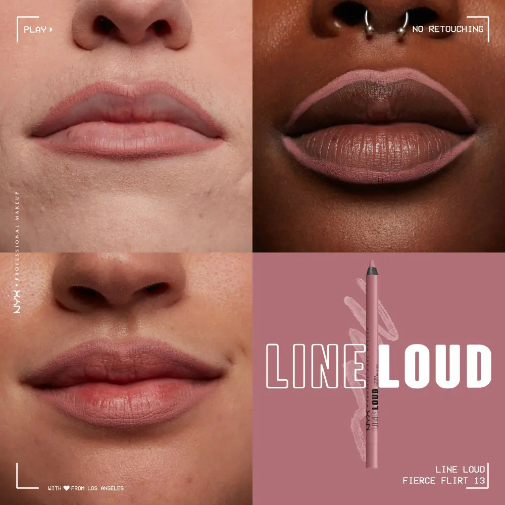 NYX Line Loud Fierce Flirt olovka za usne
