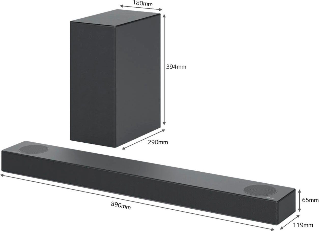 LG DS75Q 3.1.2 Soundbar (Bluetooth, 380 W)