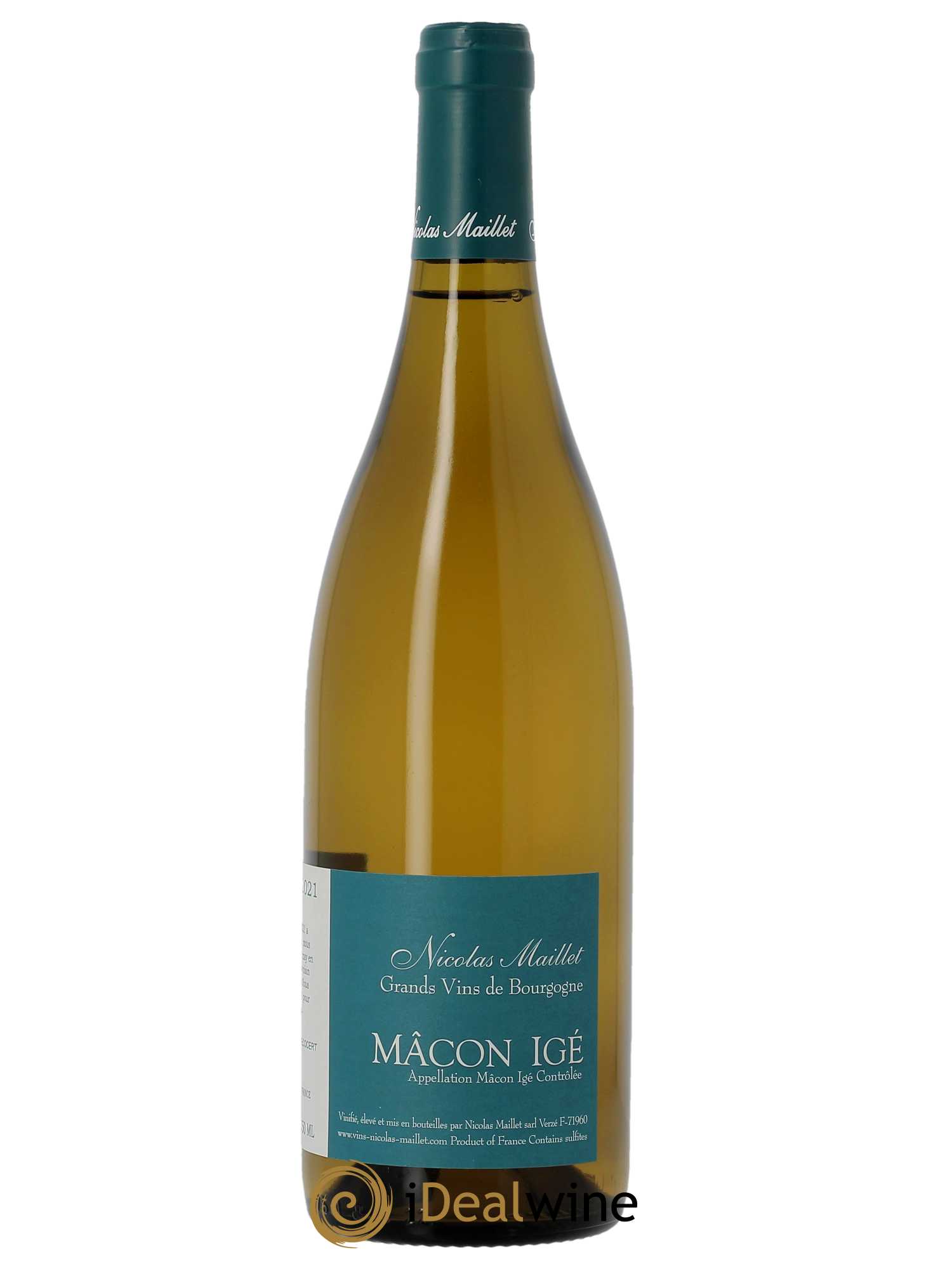 Mâcon-Igé Nicolas Maillet  2021 - Lot de 1 Bouteille