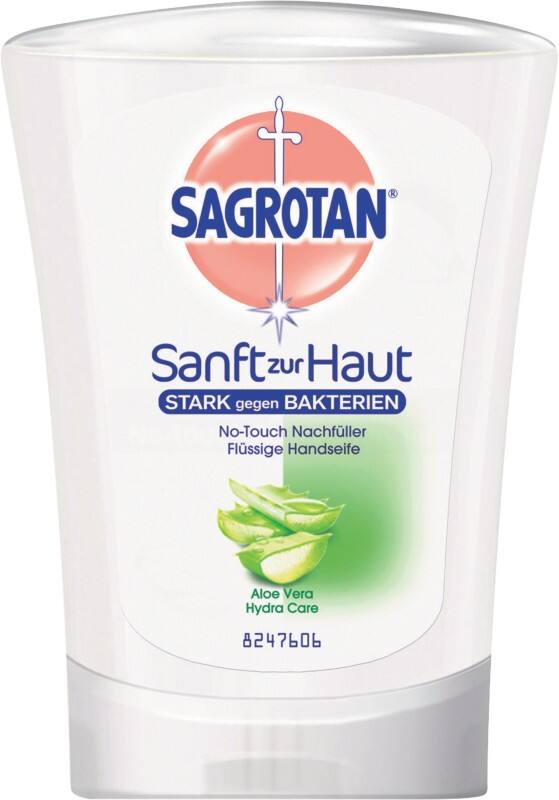 Sagrotan No Touch Flüssigseife Nachfüllung Flüssig Aloe Vera Weiß 881834 250 ml