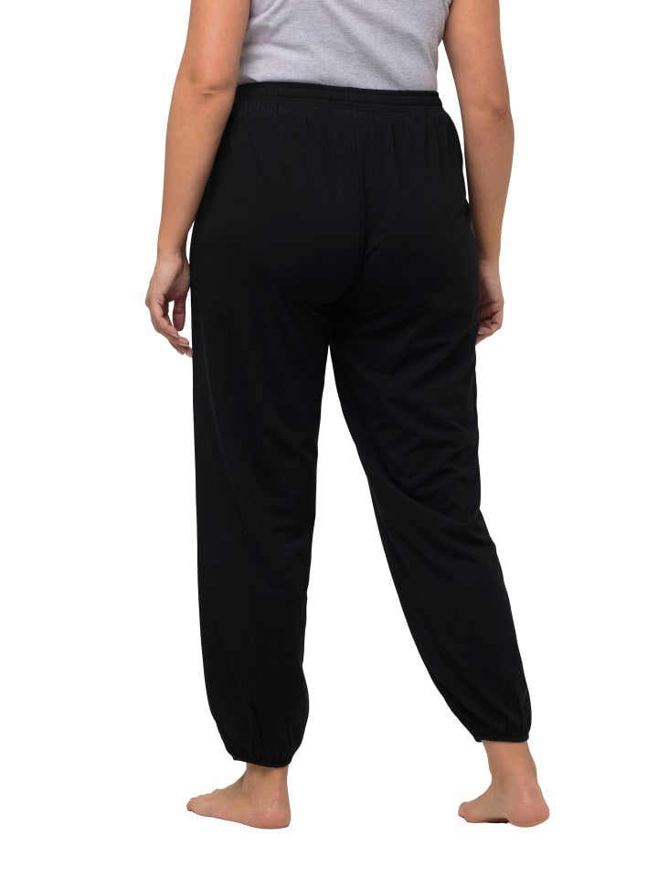 Ulla Popken Jogginghose in schwarz günstig kaufen