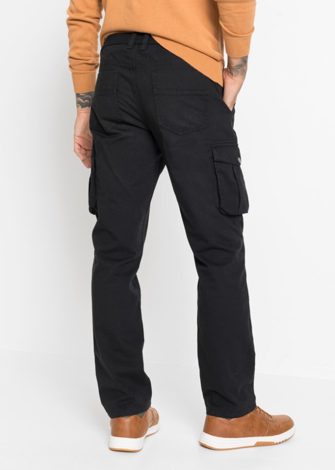 Regular Fit Cargohose, Straight