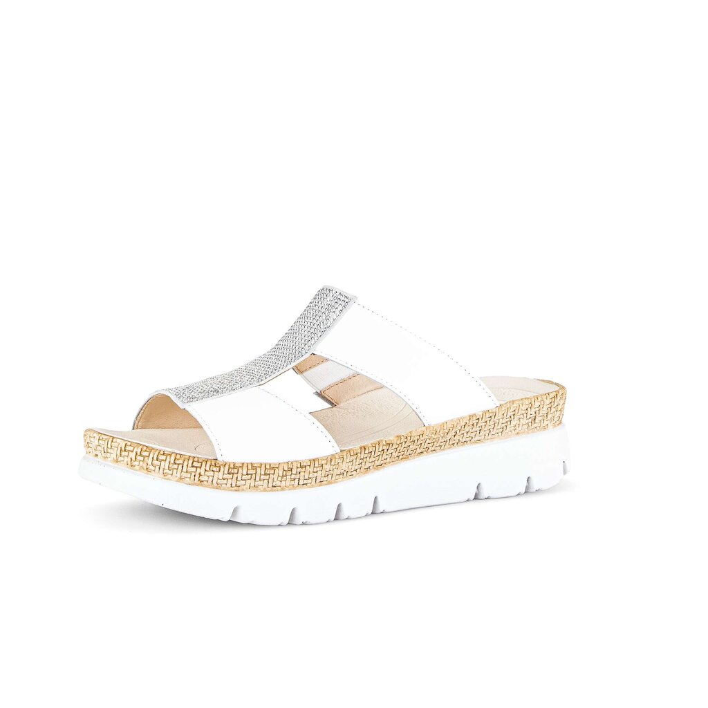 Gabor fashion Pantolette weiß