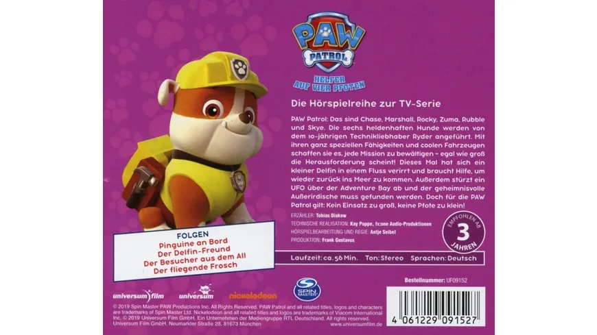 Paw Patrol CD 14