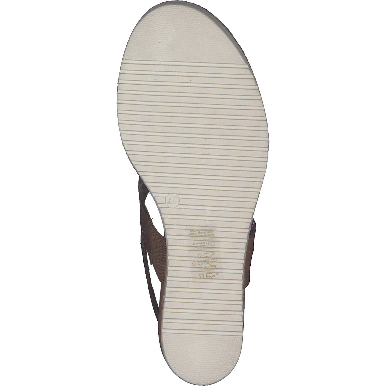 Tamaris 28372, Keilpumps, Damen, Braun
