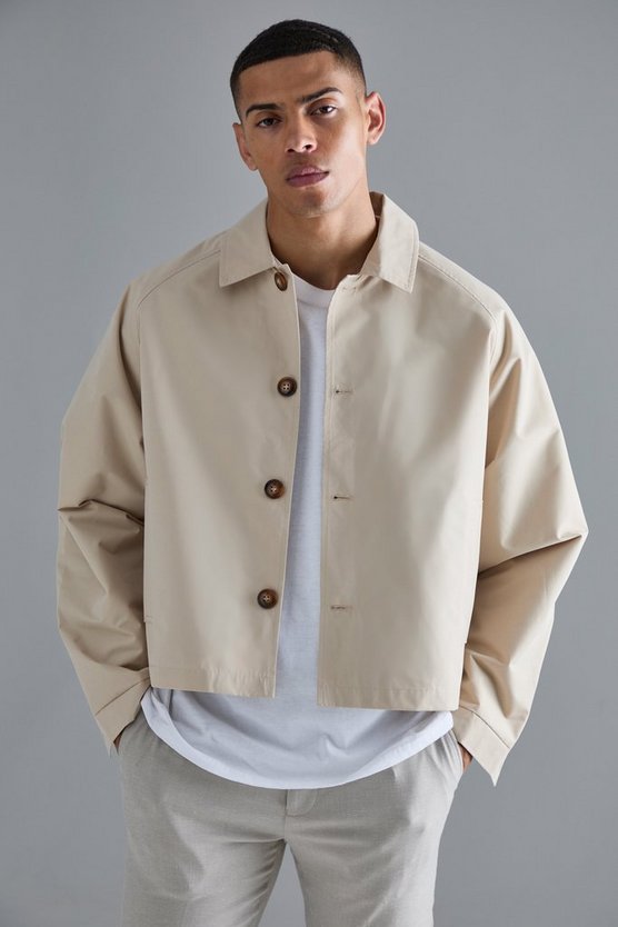 Kastiger Oversize Trenchcoat