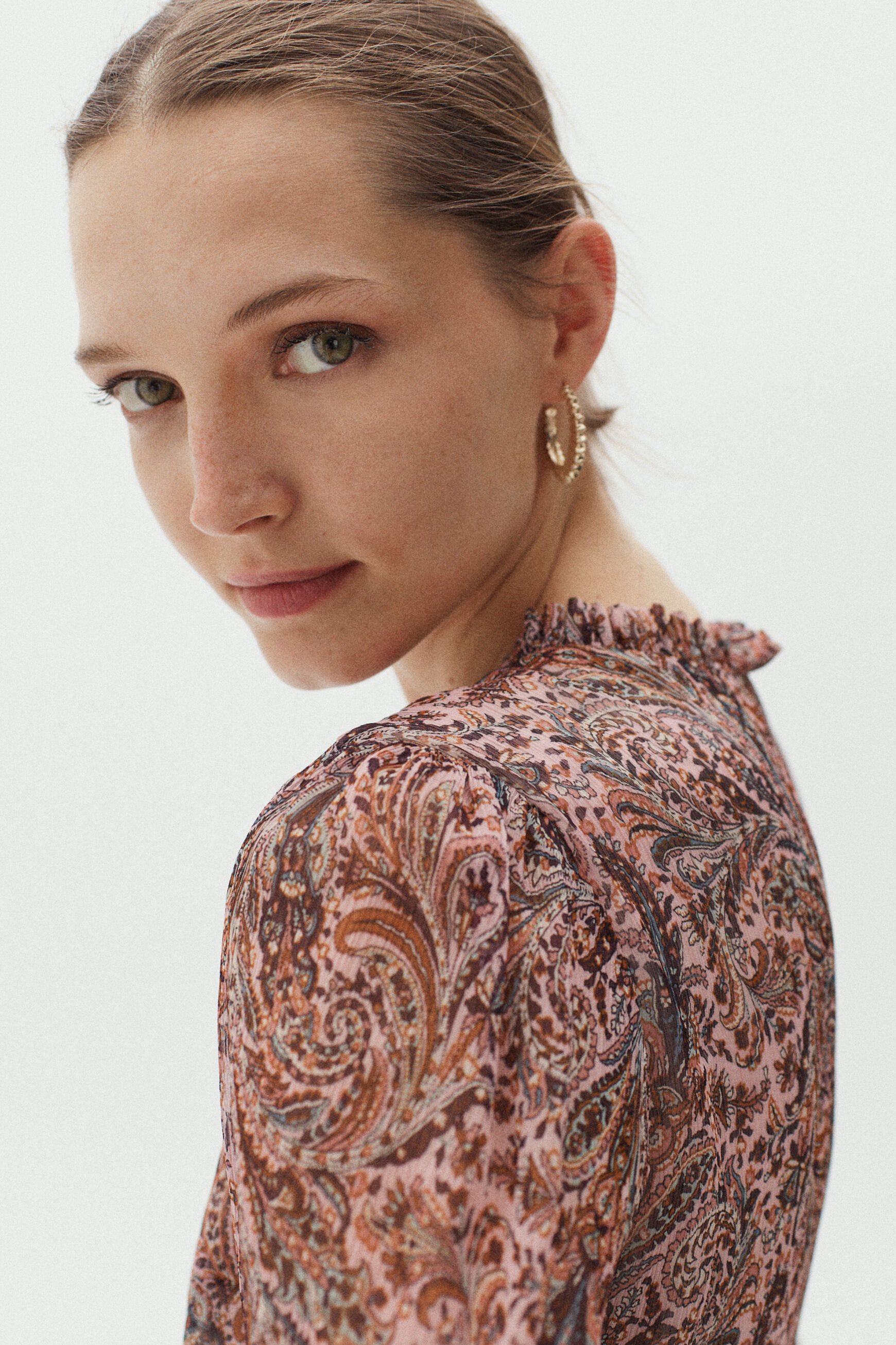 robe galaxie rose clair femme