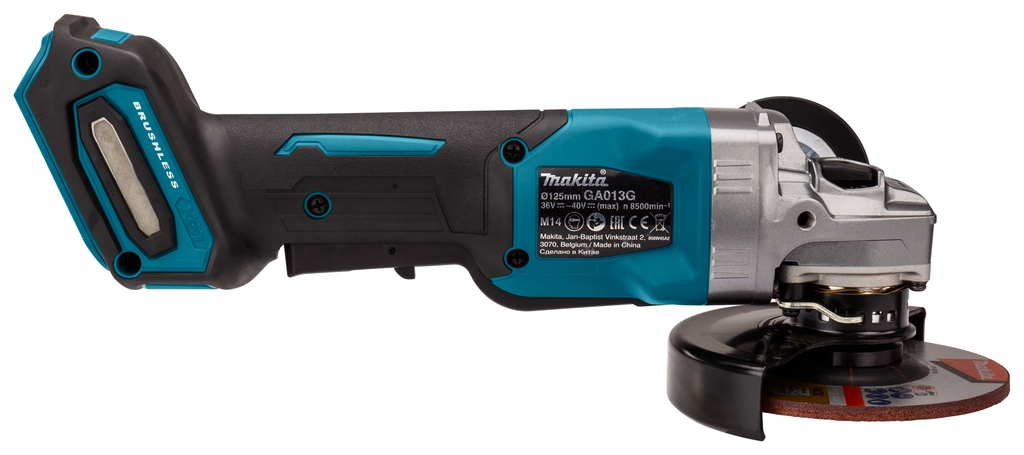 Meuleuse d'angle Makita GA013GZ 125 mm 40 V (batterie et chargeur non inclus)