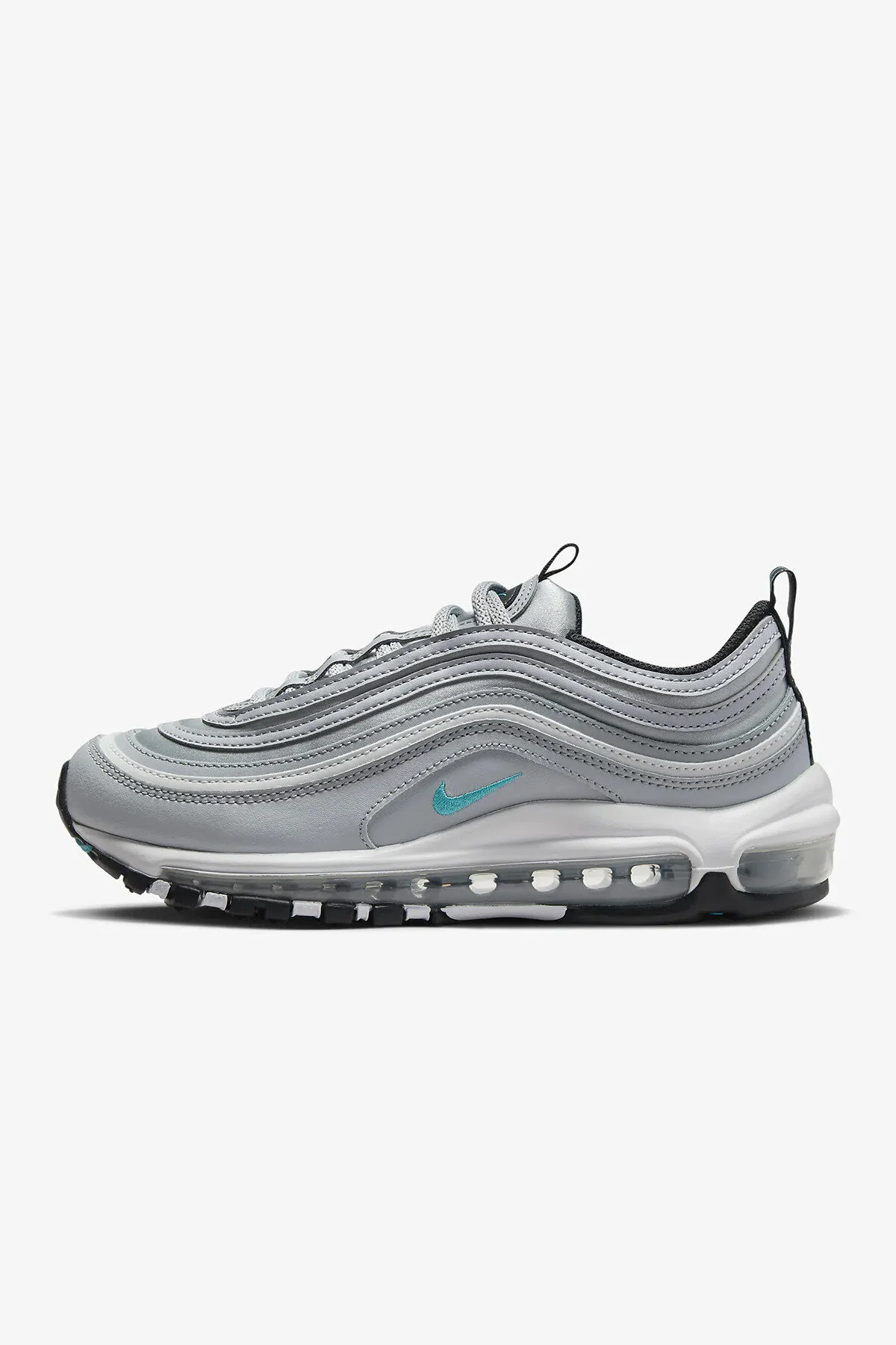 Nike  W Nike Air Max 97 Se Wolf Grau/Weiß/Schwarz/Blaugrün Nebula Sneaker Für Frauen / Mädchen