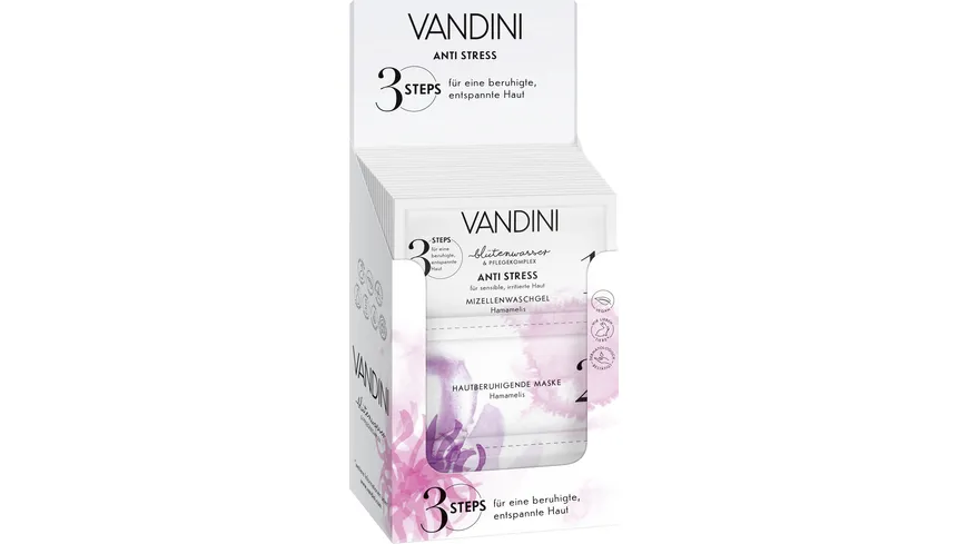 VANDINI ANTI STRESS Maske 3-Kammern-Sachet 12 ml