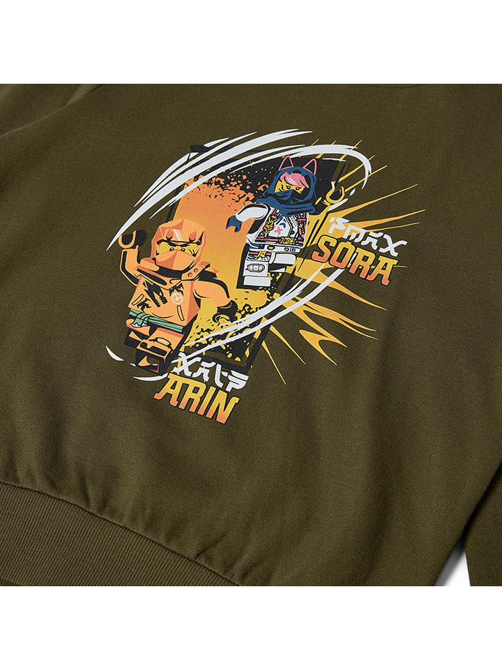 LEGO Hoodie in Khaki günstig kaufen