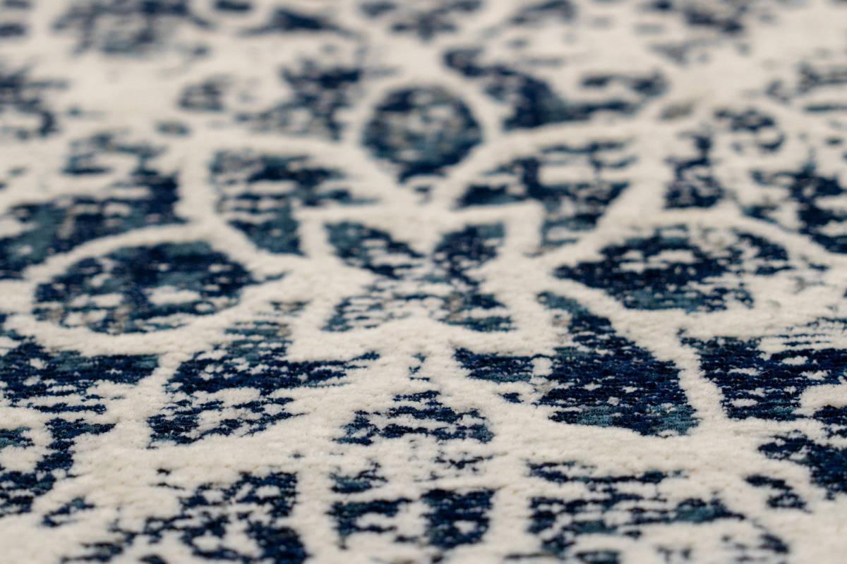Kayoom River 140 Grau / Multi 80cm x 150cm