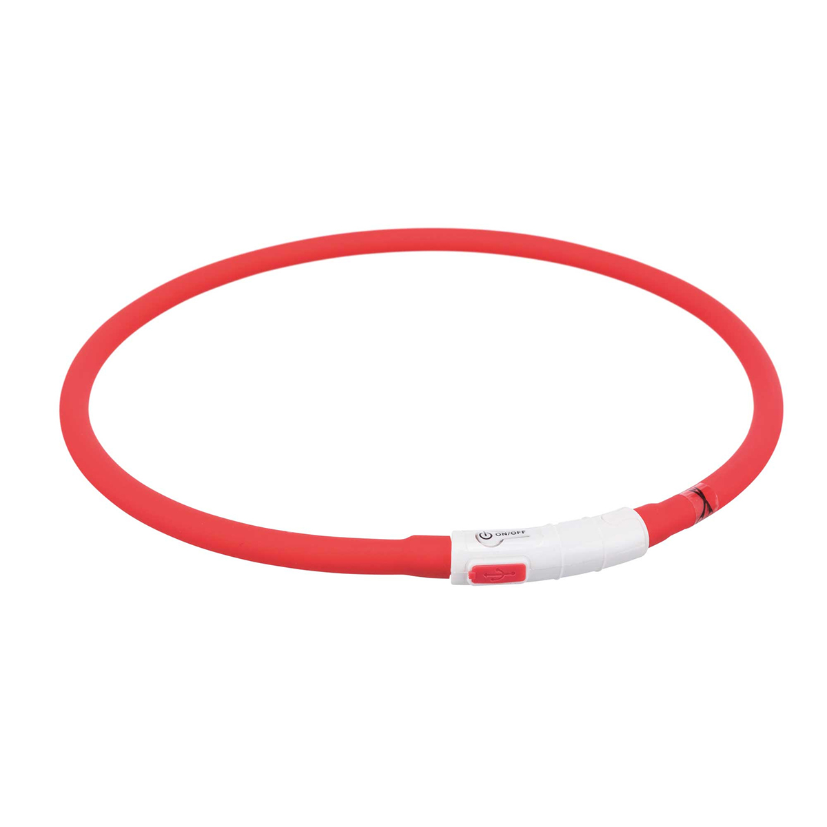 Trixie Leuchthalsband Flash USB XS-XL 70cm kaufen bei ZooRoyal
