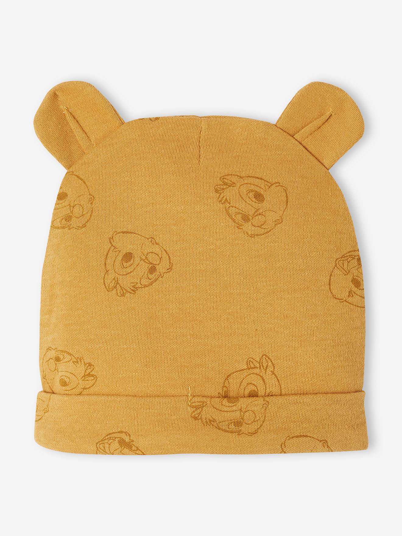 Disney Baby-Set Disney Animals: Body, Leggings & Mütze - senfgelb