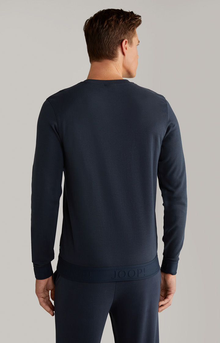 Loungewear Longsleeve in Dunkelblau