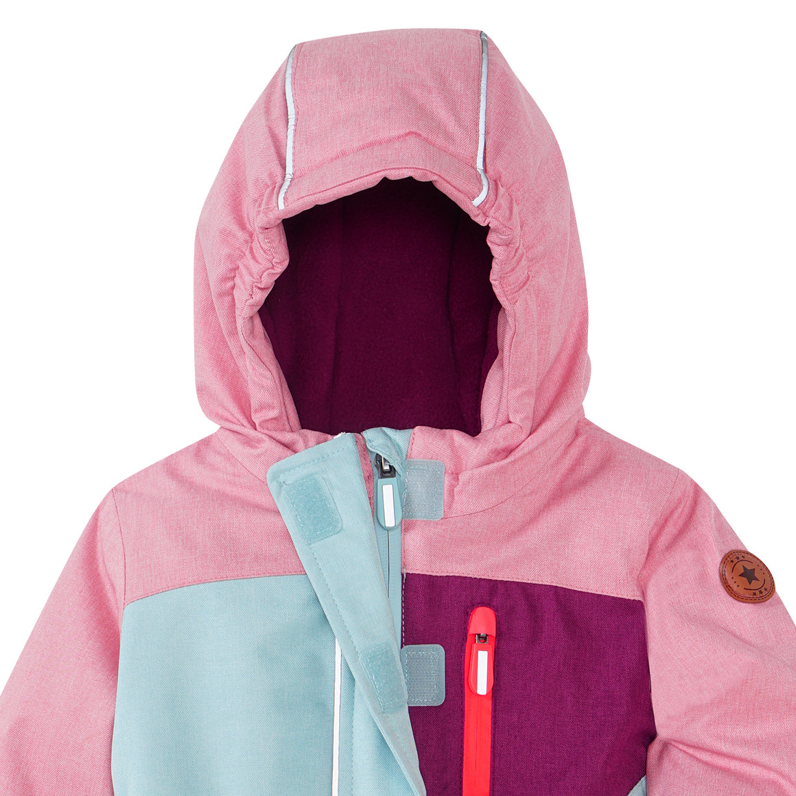 Baby Schneeoverall mit Flächenteilern