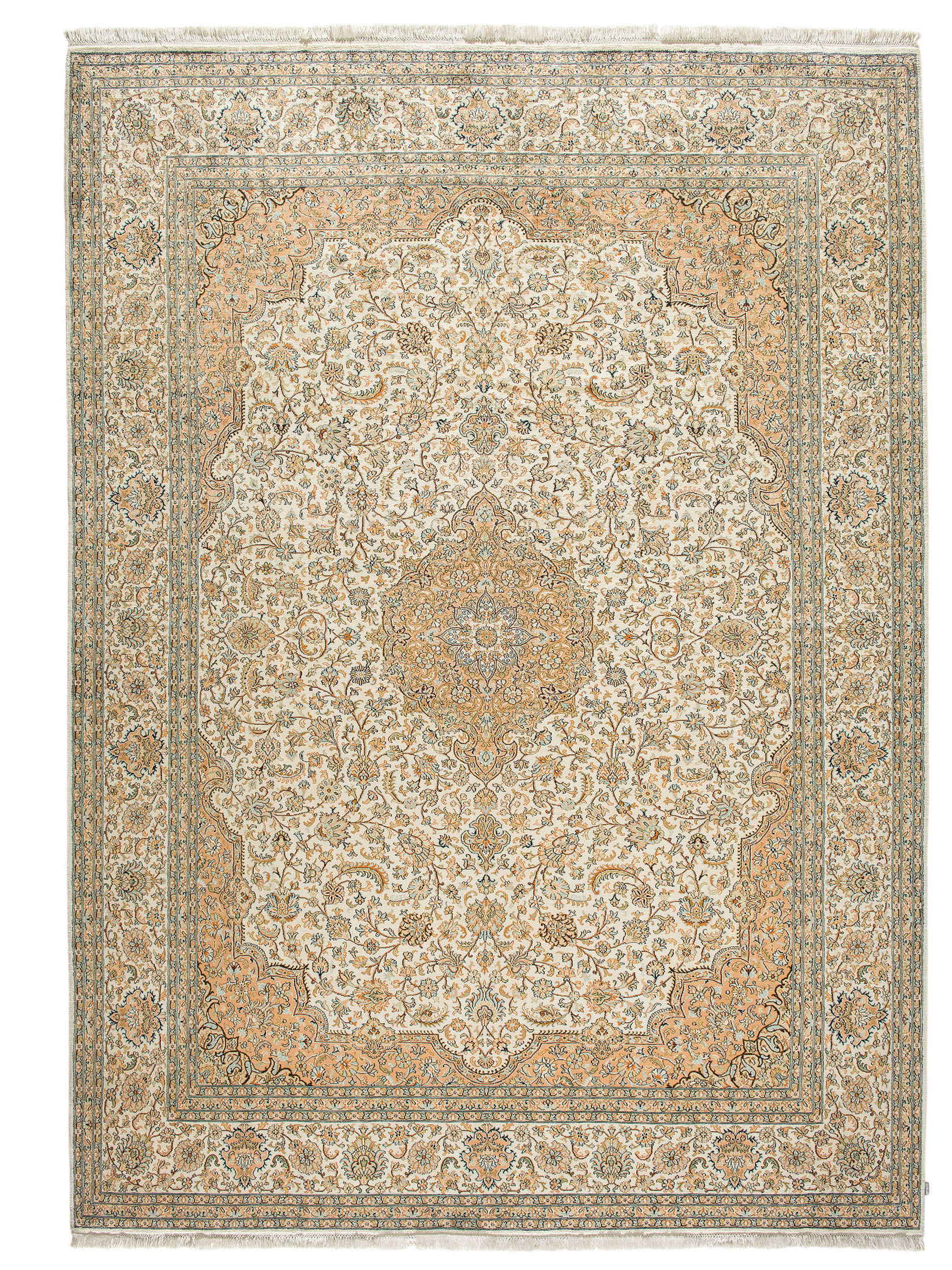 Kaschmir Seide 18/18 ca. 245 x 338 cm, Unikat / Einzelstück