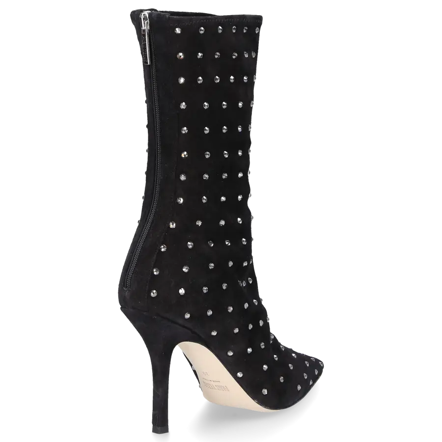 Paris Texas - Stiefeletten HOLLY MAMA Veloursleder - schwarz