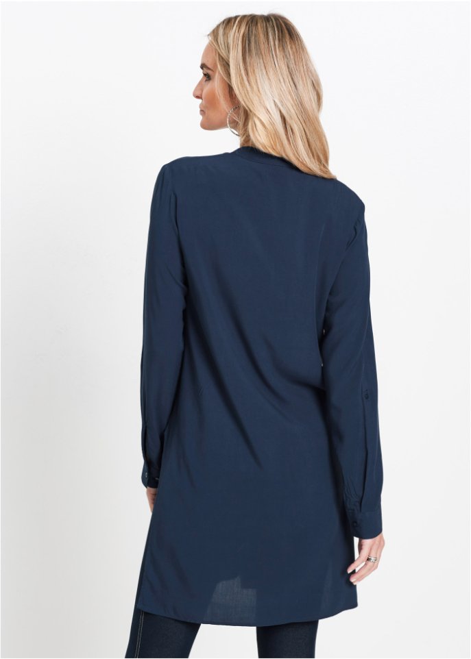 Viskose Longbluse