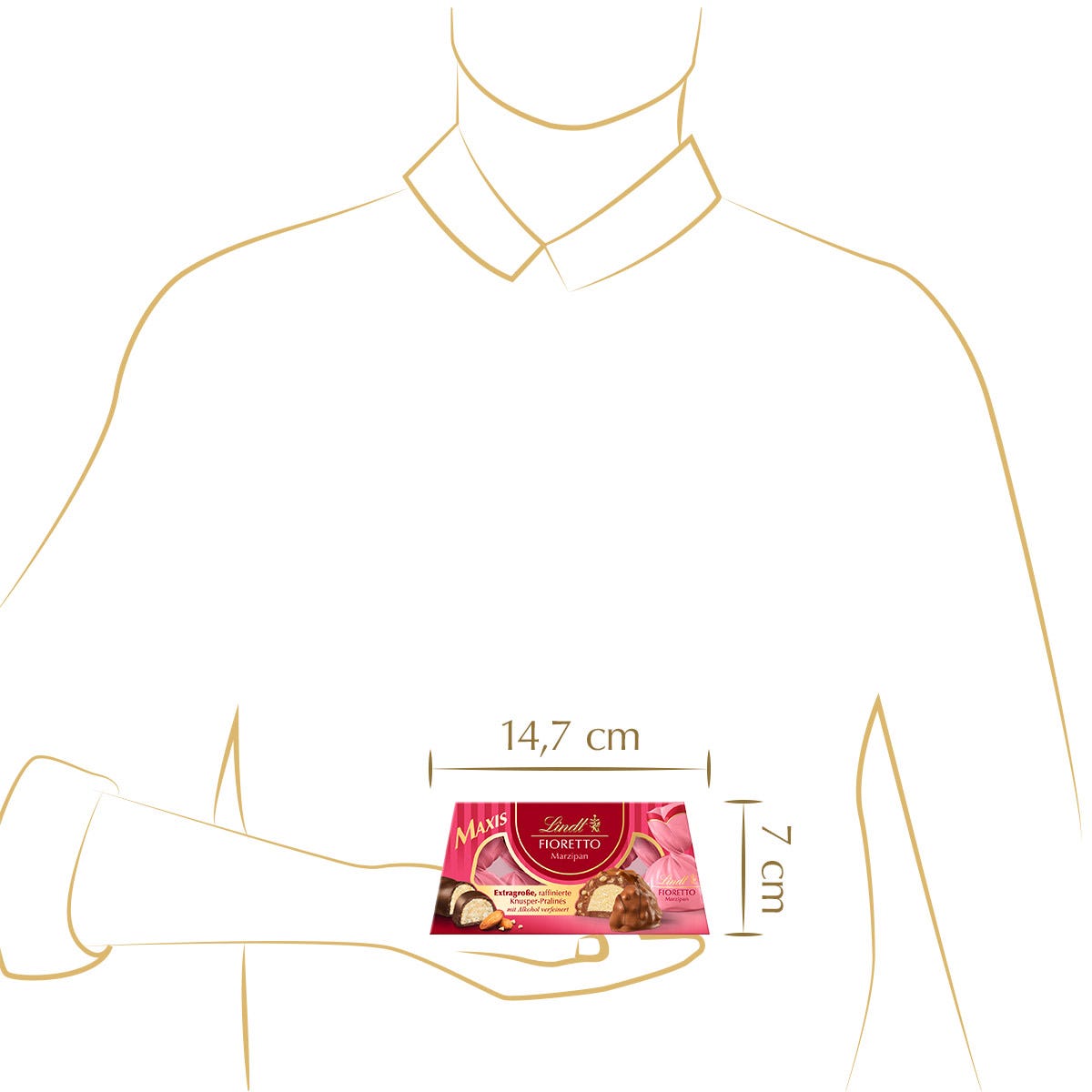FIORETTO Praesent Marzipan, 138g