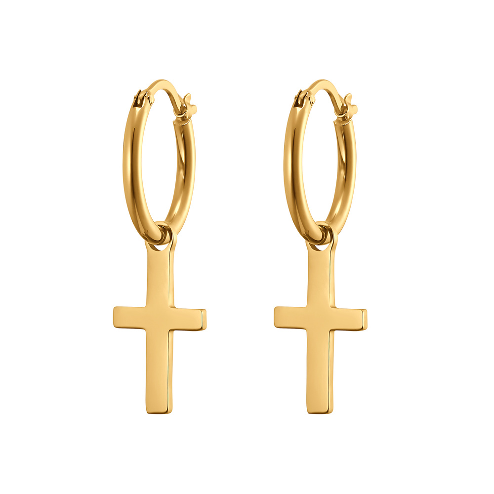 Heideman Boucles d'oreilles Kreuz Boucles d'oreilles
