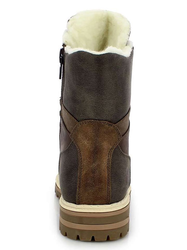 Kimberfeel Winterboots in Braun günstig kaufen