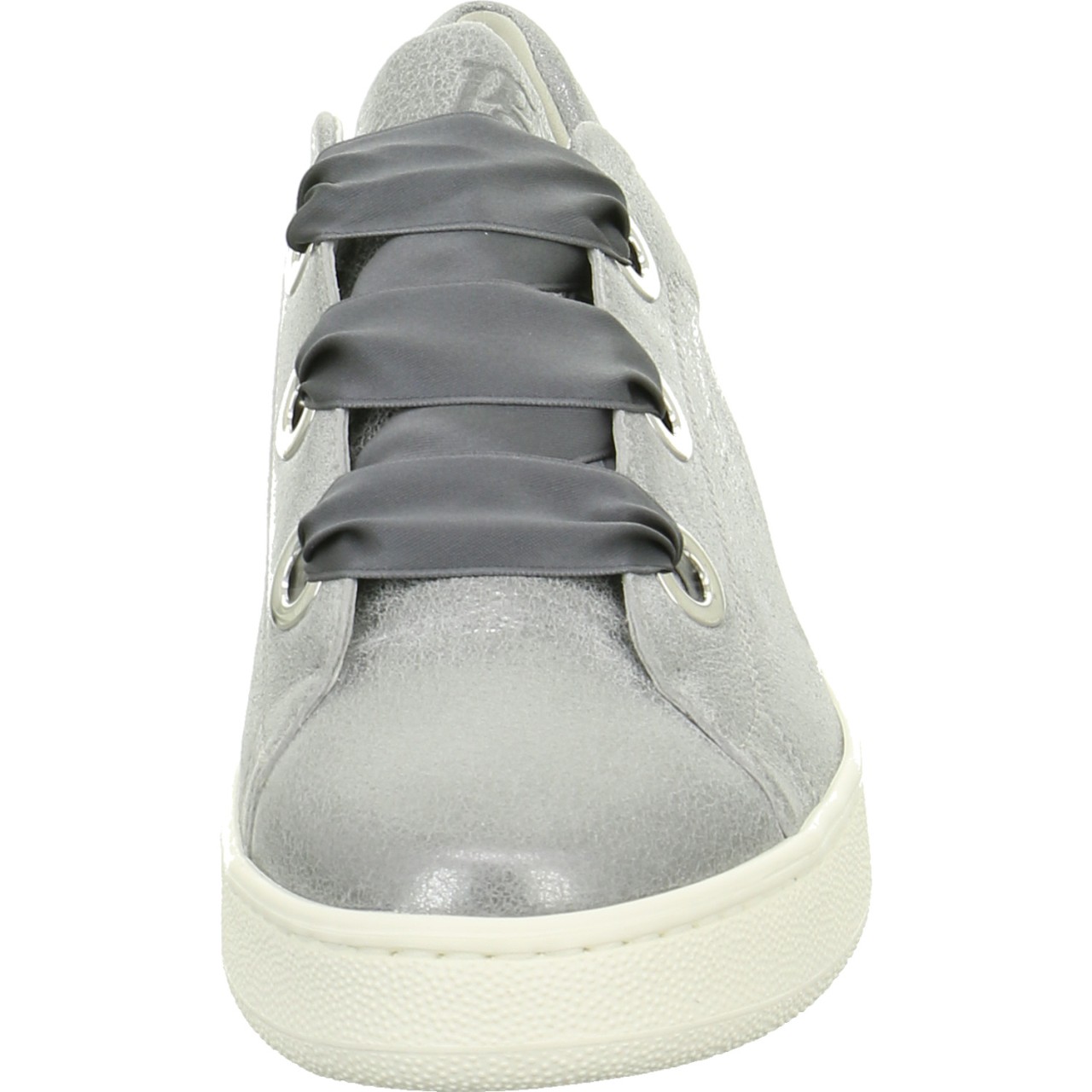 PAUL GREEN Sneaker grau platin Brush Metal