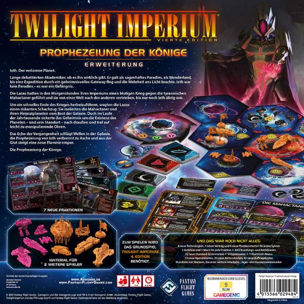 Twilight Imperium 4.Ed. - Prophezeiung der Könige (Erw.)