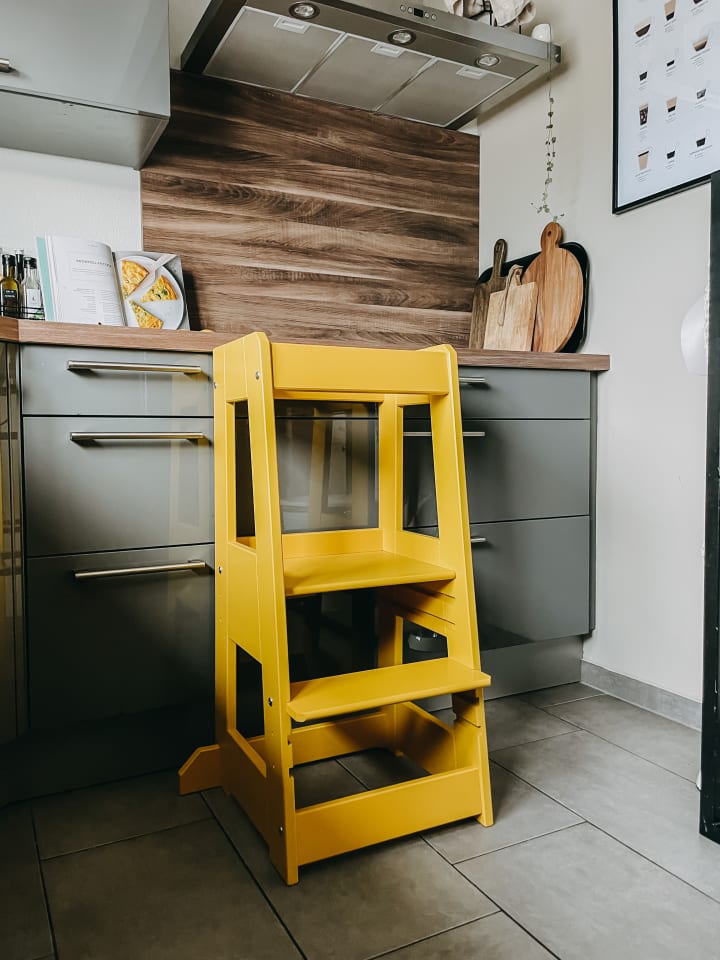 tiSsi tiSsi® Entdeckerturm / Lernturm FELIX mitwachsend sunflower gelb günstig kaufen onesize