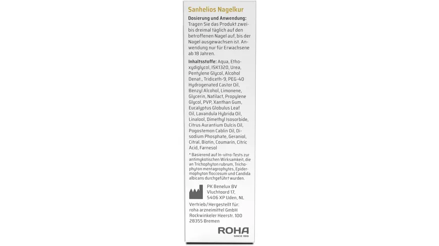 sanhelios Nagelkur Gel gegen Nagelpilz 5 ml