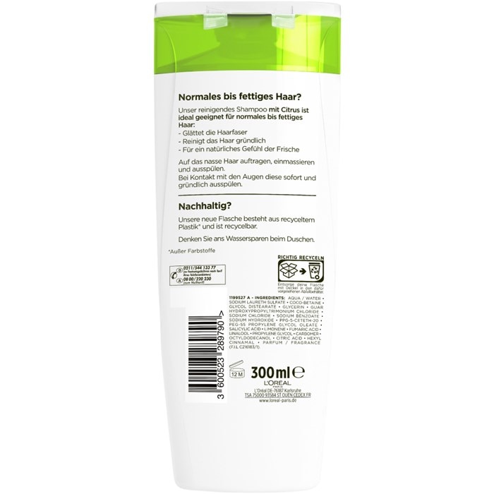 Energie Citrus CR Shampoo
