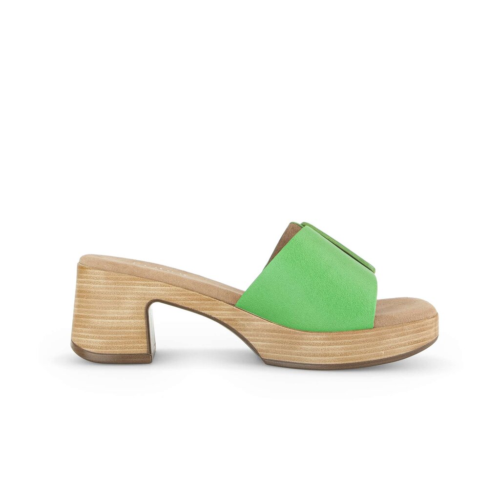 Gabor comfort Pantolette grün