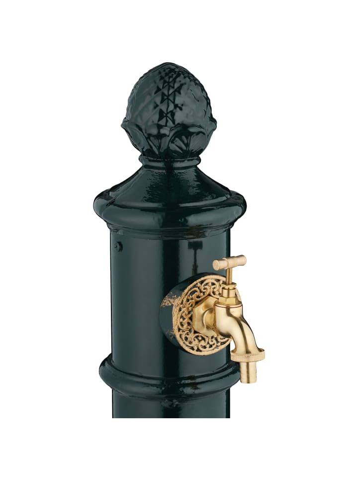 relaxdays Standbrunnen in Grün - (B)26 x (H)83 x (T)31,5 cm günstig kaufen onesize