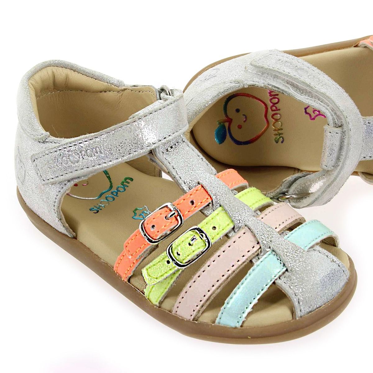 Shoopom  PIKA SPART E22 - argent multi