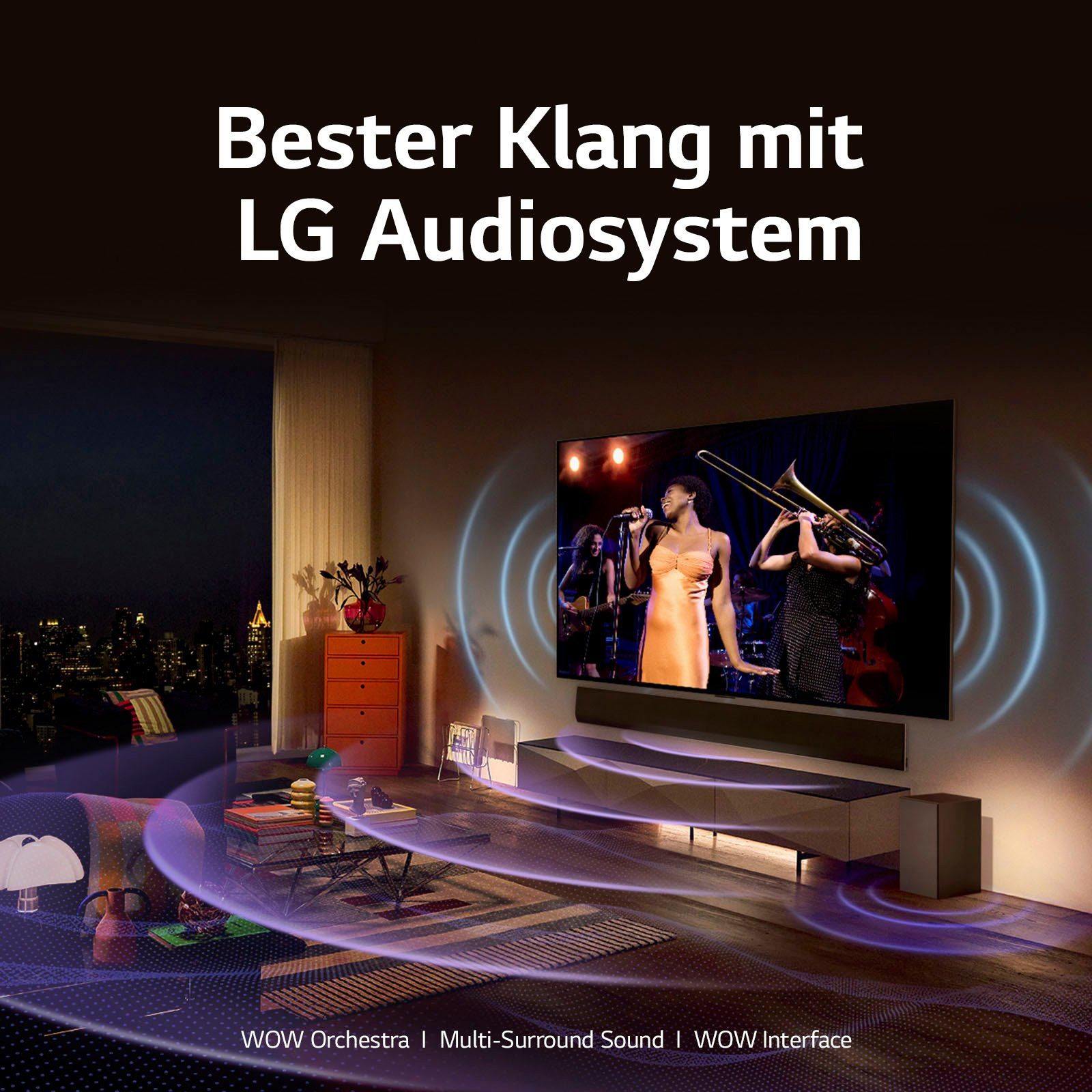 LG OLED55G39LA OLED-Fernseher (139 cm/55 Zoll, 4K Ultra HD, Smart-TV, OLED evo, α9 Gen6 4K AI-Prozessor, Brightness Booster Max)