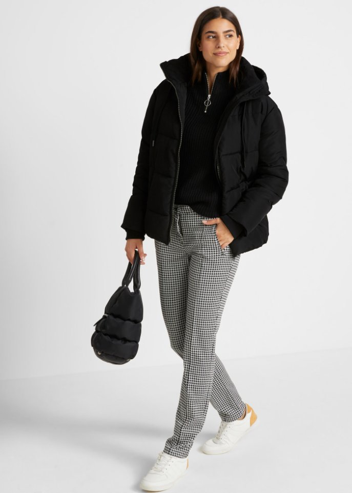 Wattierte Steppjacke aus recyceltem Polyester