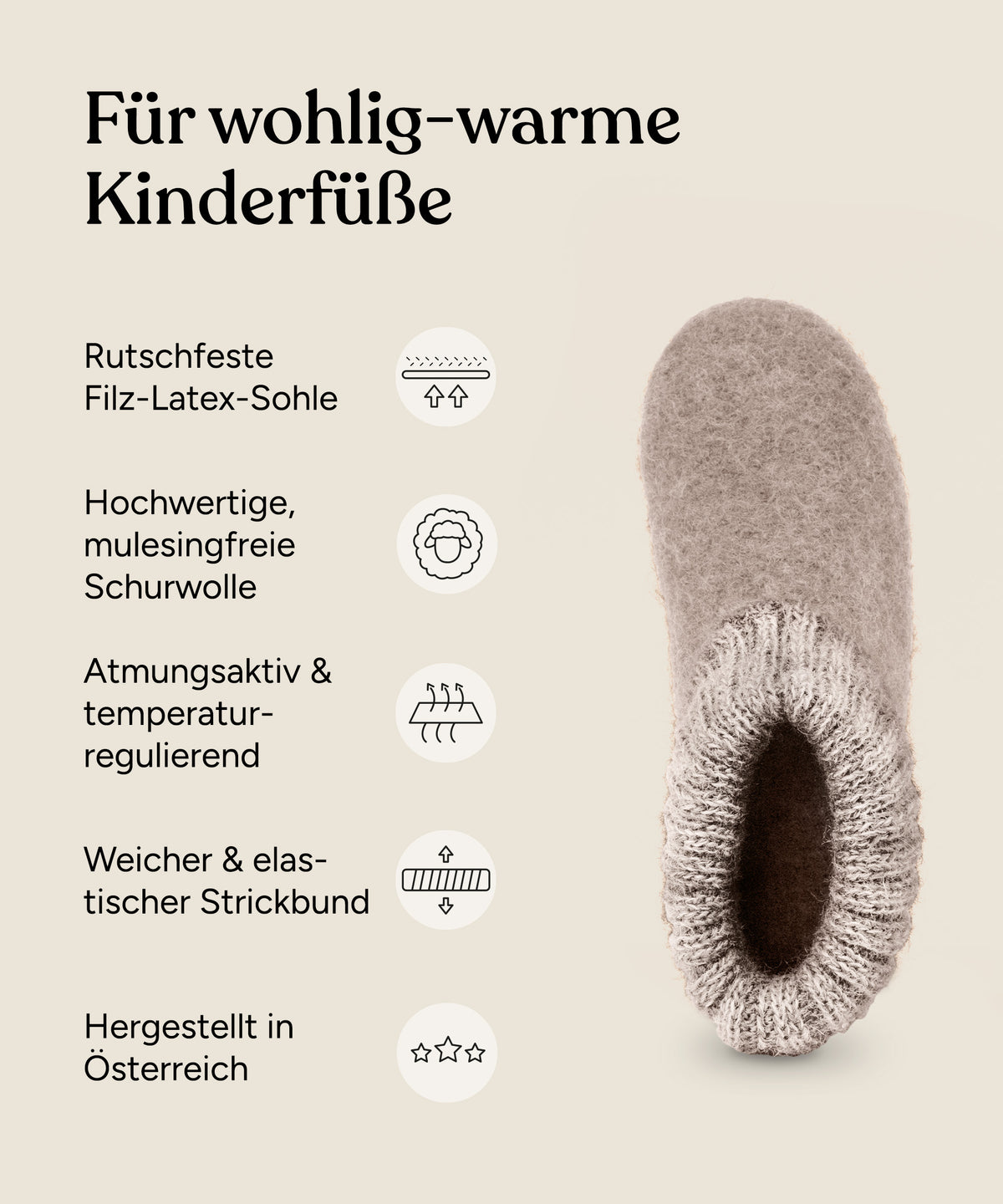Kinder-Hausschuhe
