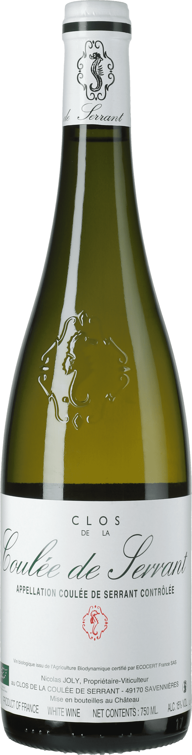 Nicolas Joly: Clos de la Coulée de Serrant 2021
