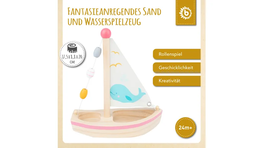 Bieco -  Großes Holzsegelschiff