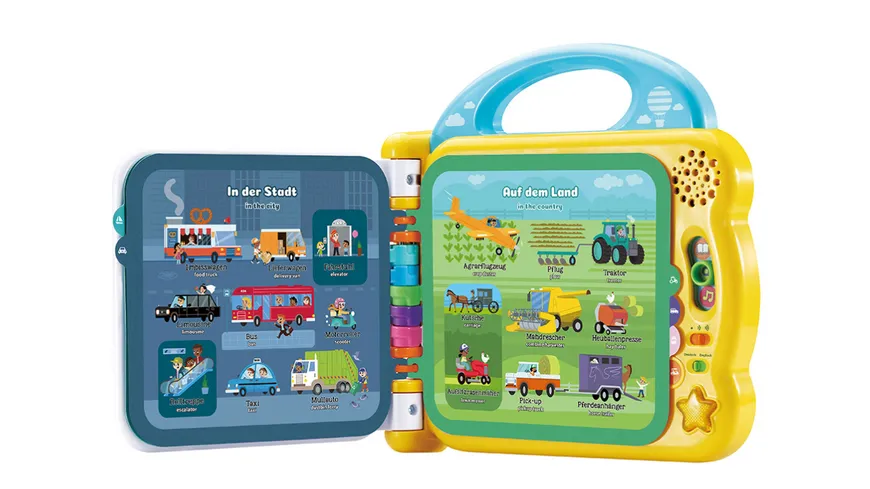 VTech 614844 - Baby - Mein 100-Wörter-Buch: Fahrzeuge & Fortbewegungsmittel