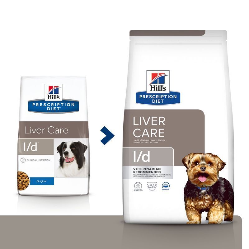 Hill's Herz & Leber Hill's Prescription Diet Liver Care l/d Original 10 kg