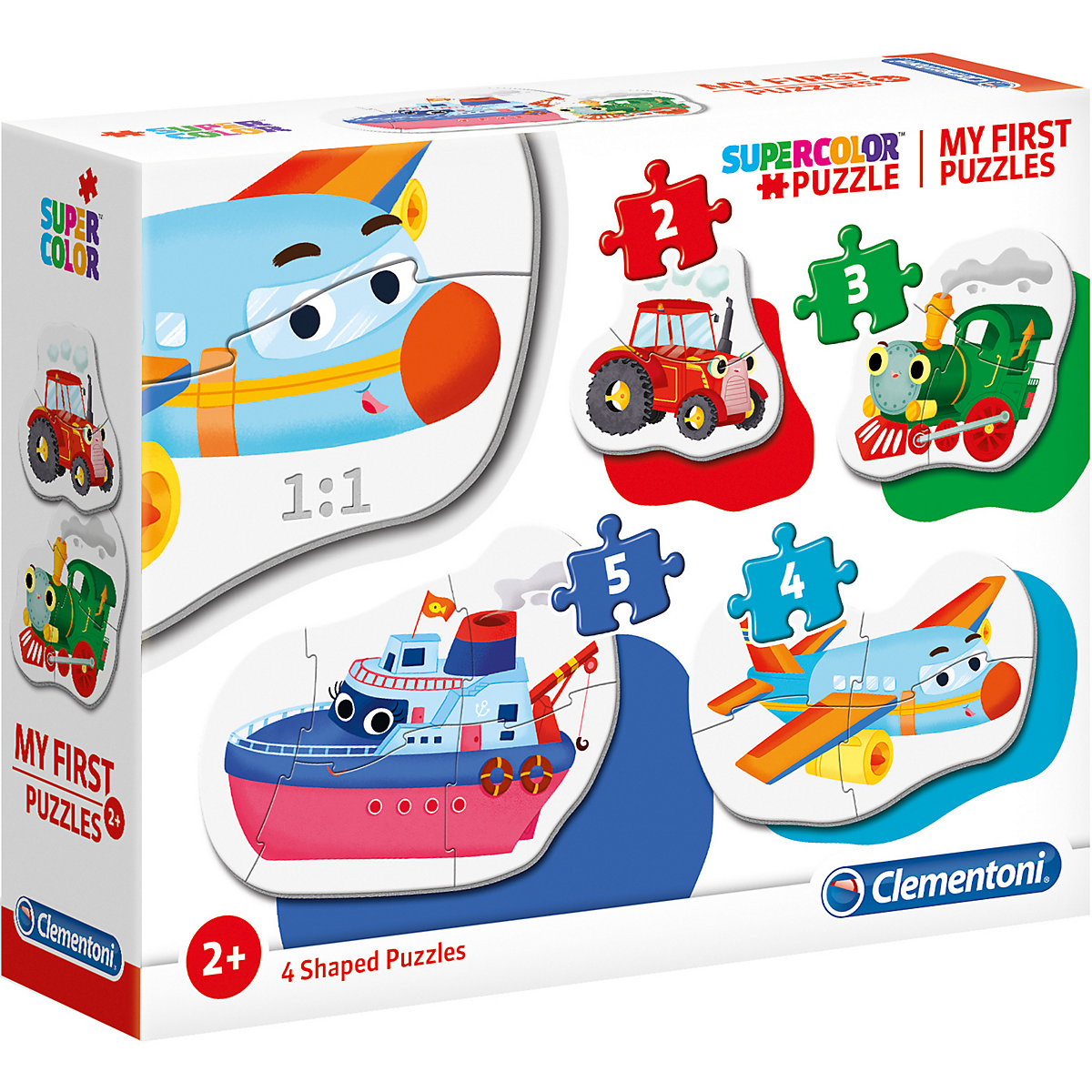 My frist Puzzles 2/3/4/5 Teile - Fahrzeuge