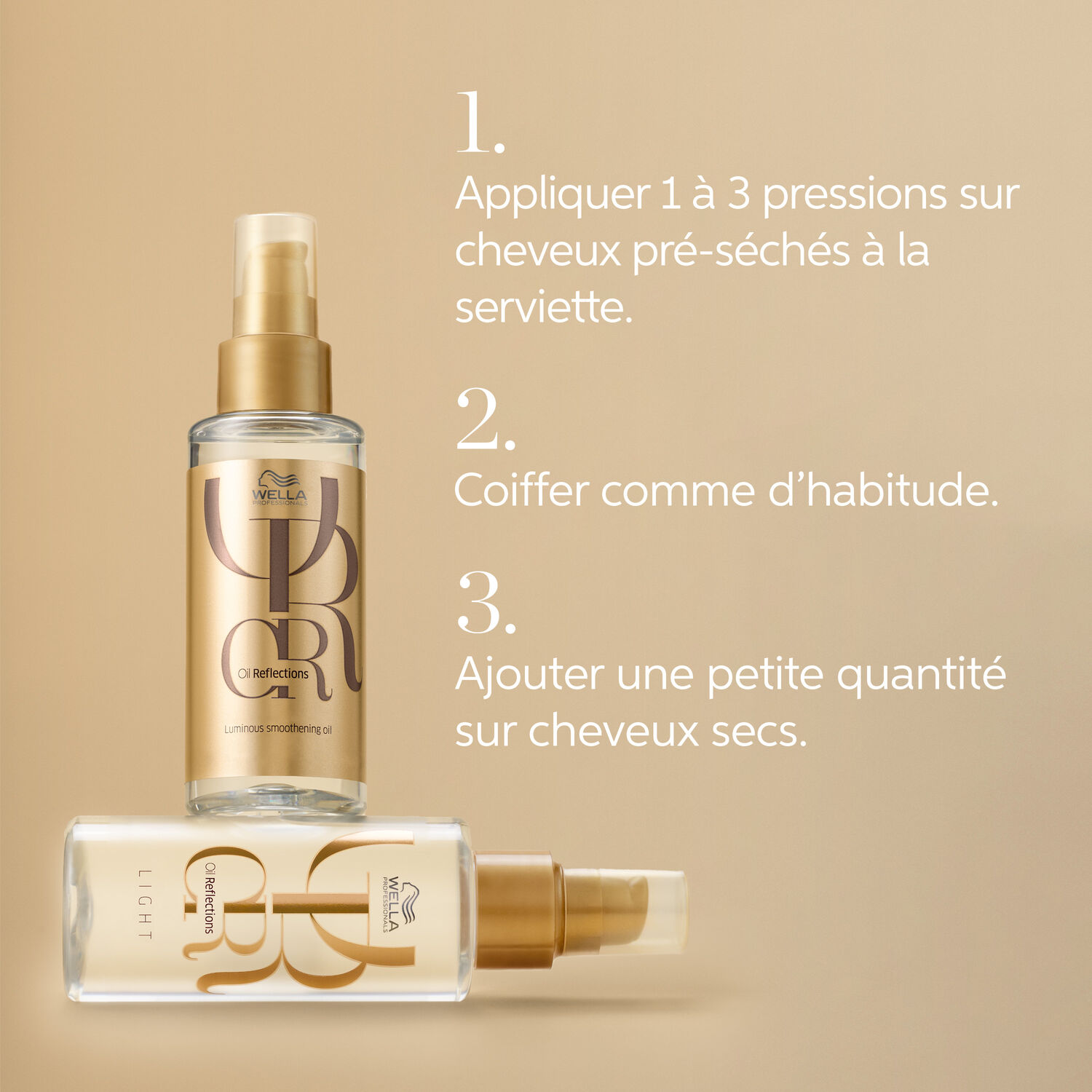 Wella Oil Reflections Huile Légère Révéltrice de Lumière