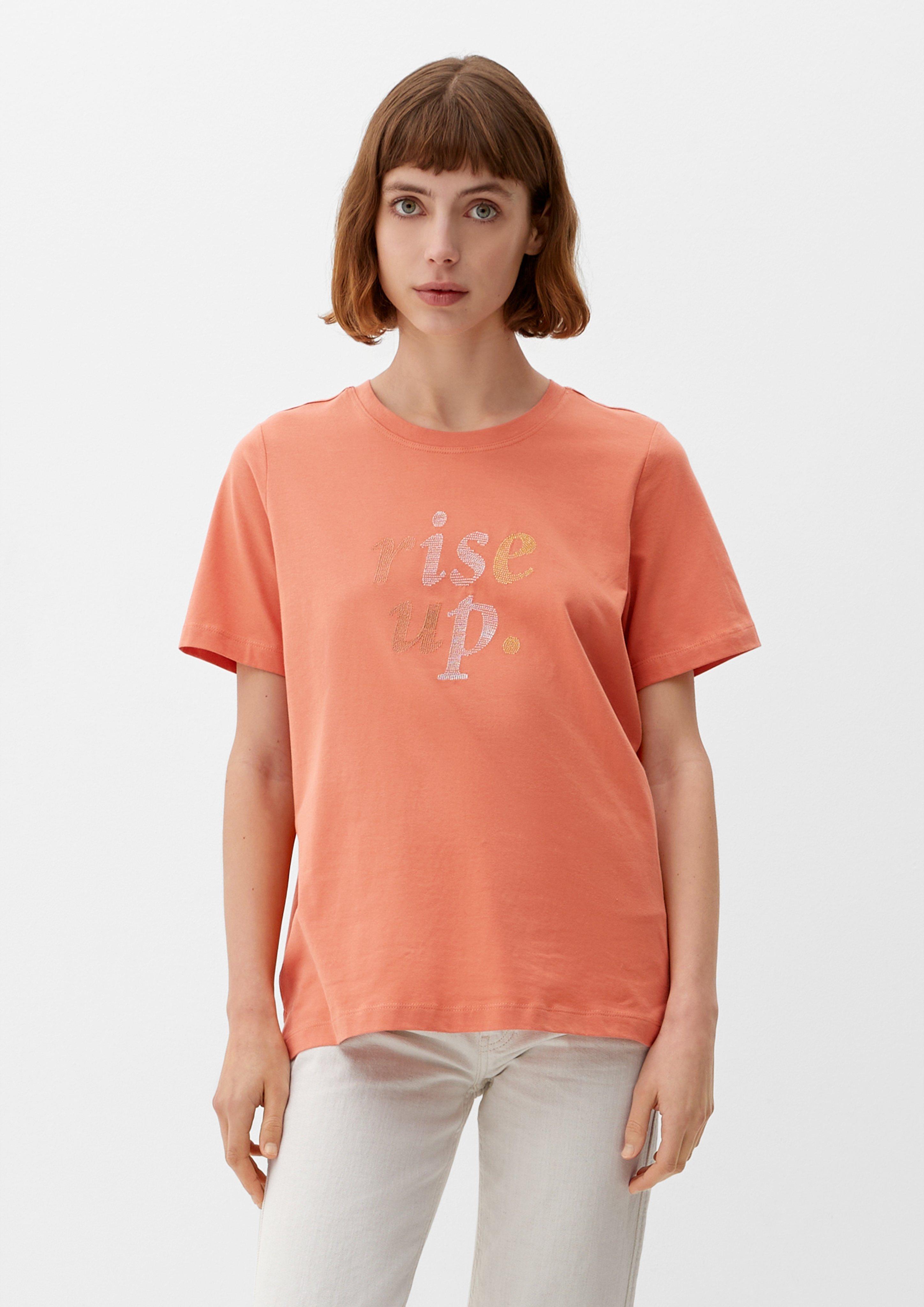 T-Shirt mit Frontprint  2130232-27D0