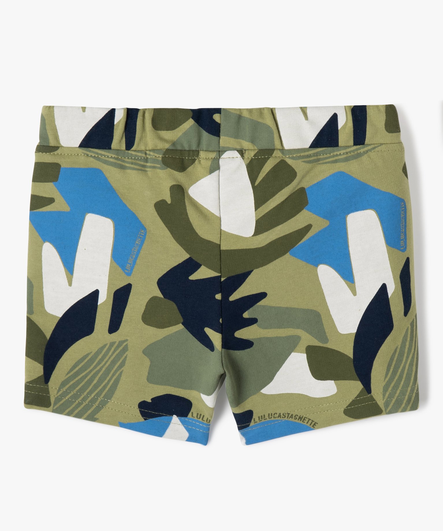 Short bébé Garçon en maille imprimé jungle - LuluCastagn... vert | GEMO