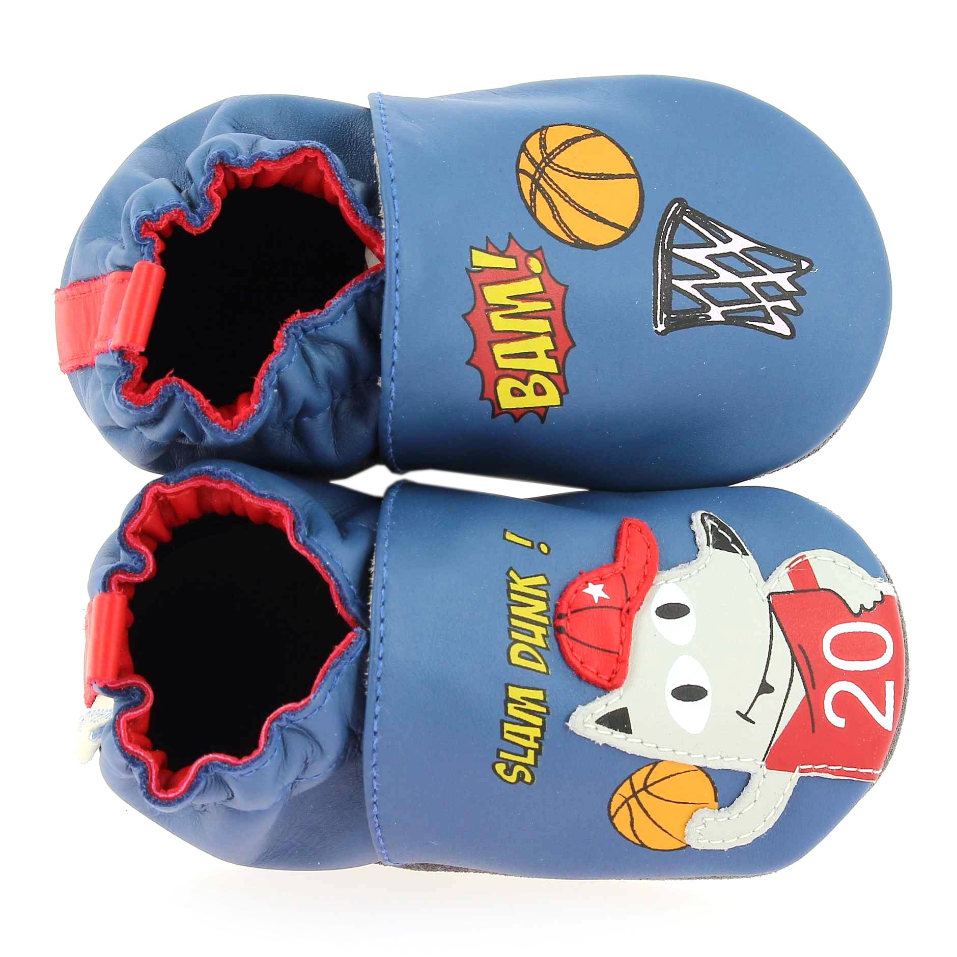 Robeez  ATHLETE WOLF - Bleu Multi