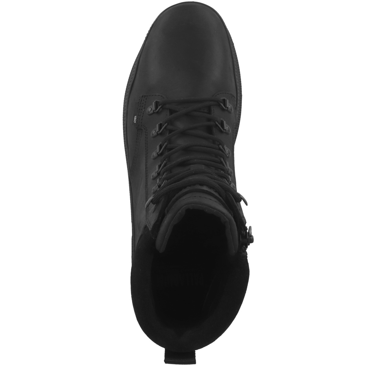 Palladium Pallatrooper Hiker Leather Schnürboots schwarz