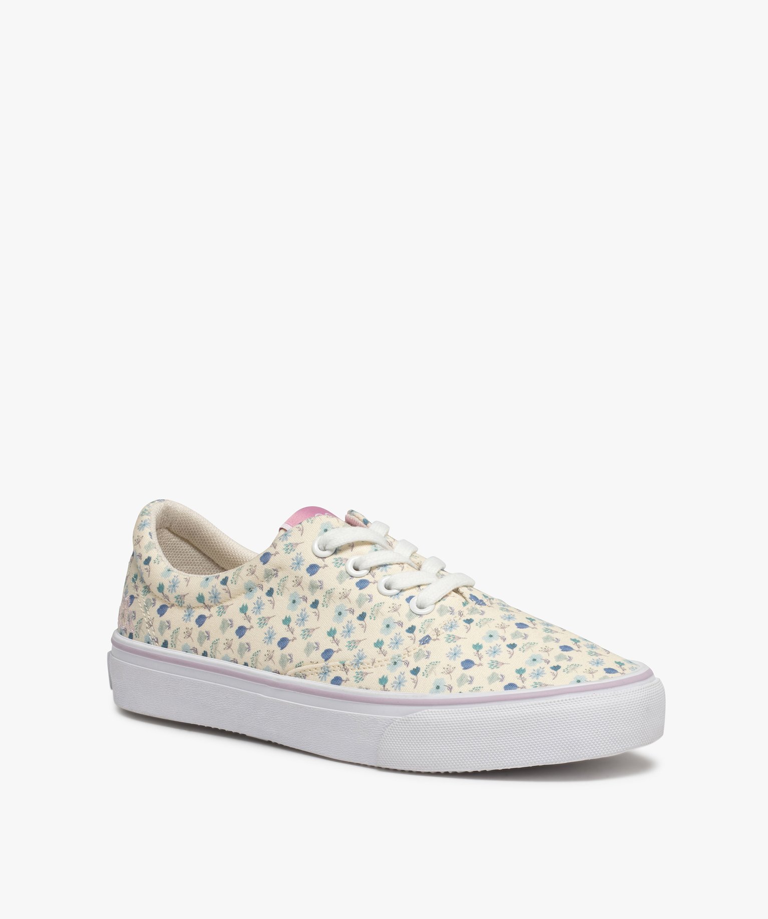 Baskets femme en toile imprimée style skateshoes - Kappa